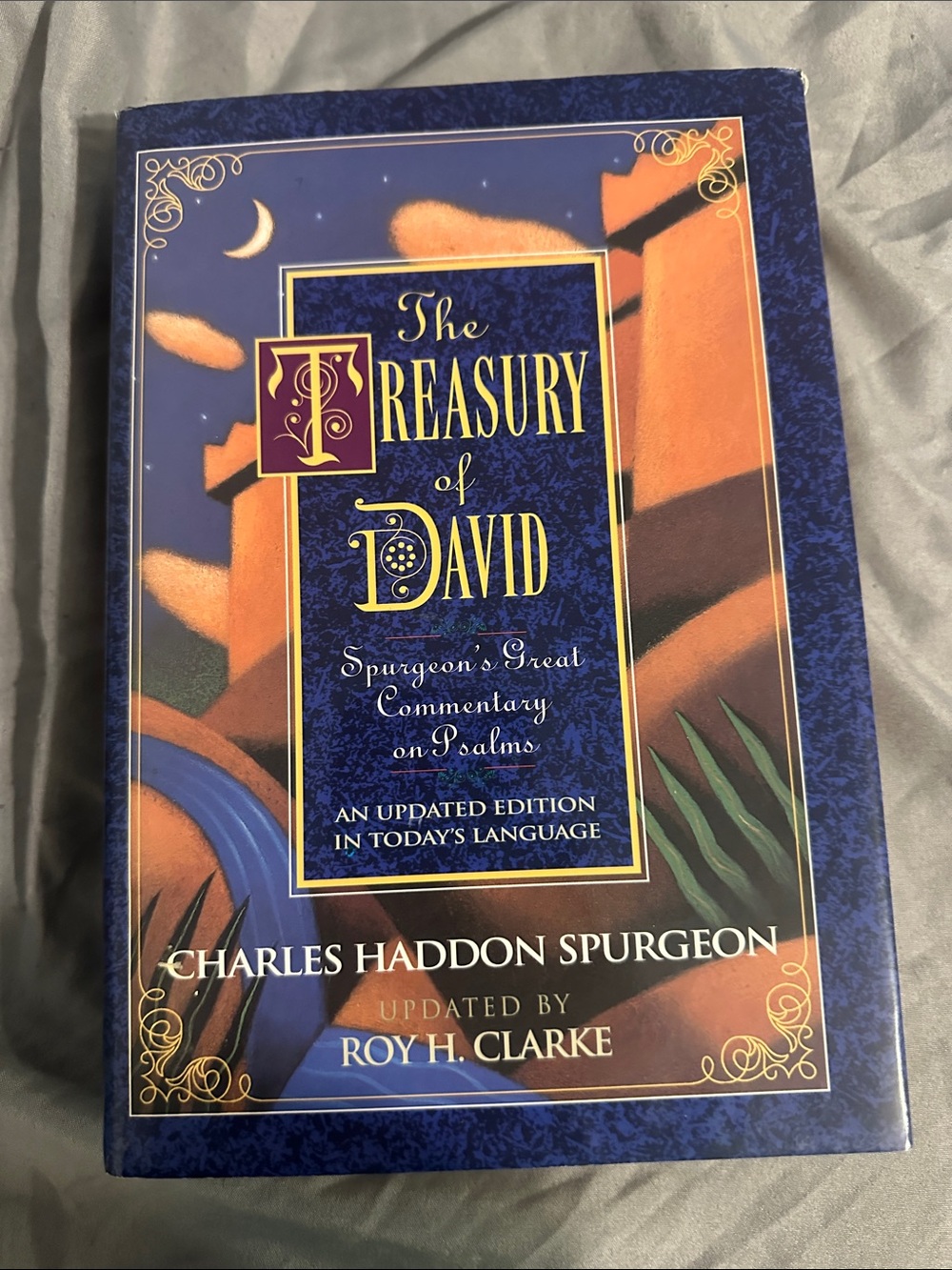 The Treasury of David by Charles Haddon Spurgeon — Blue Edition
